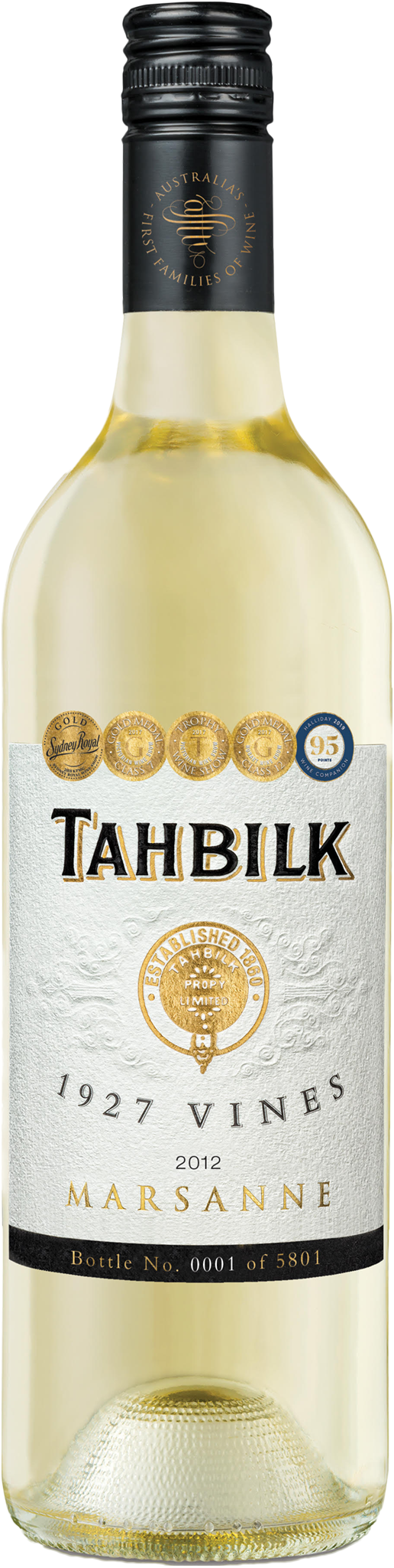 Tahbilk Nagambie Lakes 1927 Vines Marsanne 2012