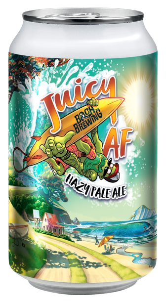 Bach Brewing Juicy AF Hazy Pale Ale 24x330ml Cans