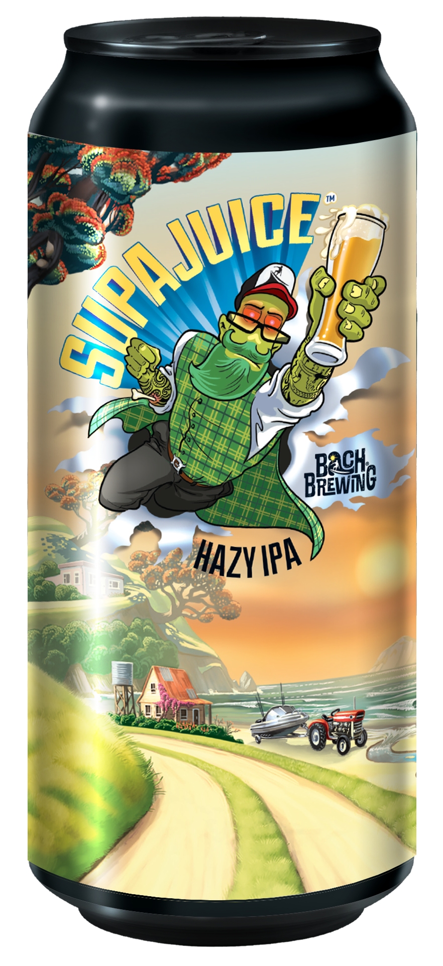 Bach Brewing Supajuice Hazy IPA 12x440ml Cans