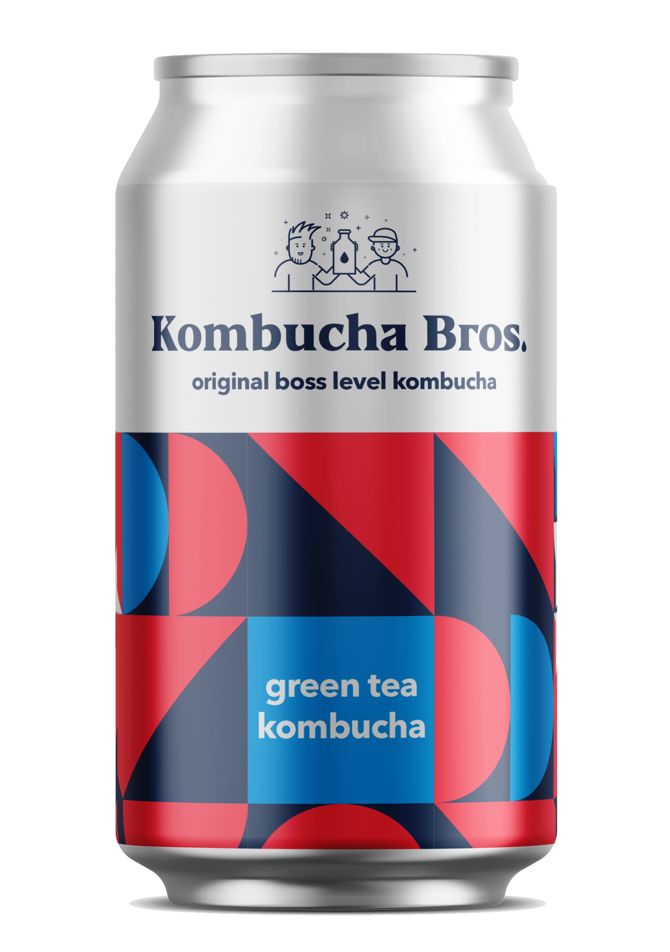 Kombucha Bros Green Tea Kombucha 12x330ml Cans
