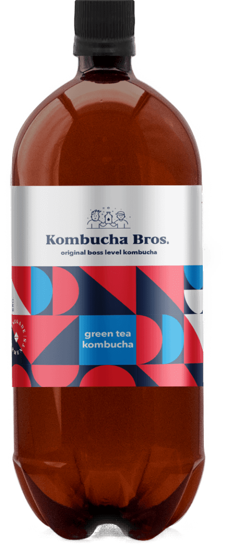 Kombucha Bros Green Tea Kombucha 1x1.25 litre Rigger