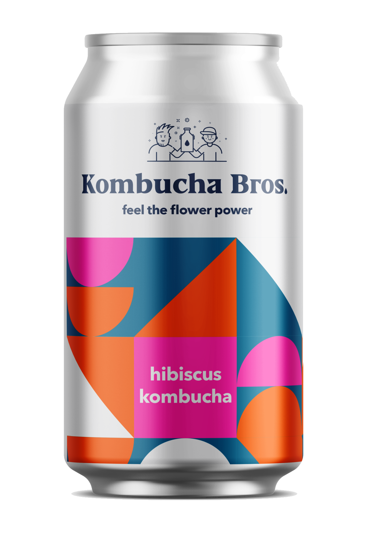 Kombucha Bros Hibiscus Kombucha 12x330ml Cans