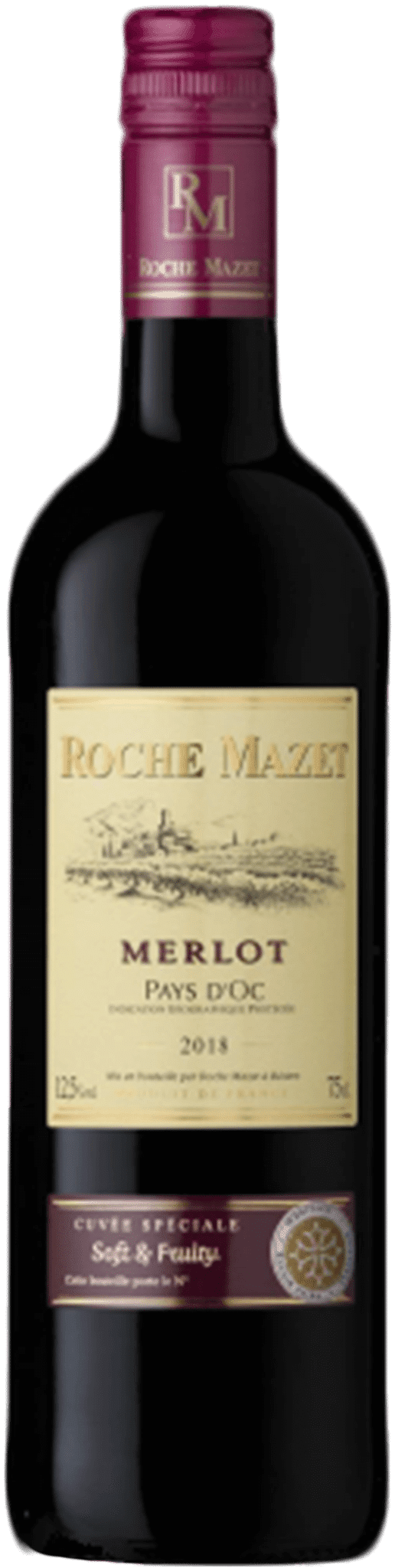 Roche Mazet IGP Pays d'Oc Merlot 2018